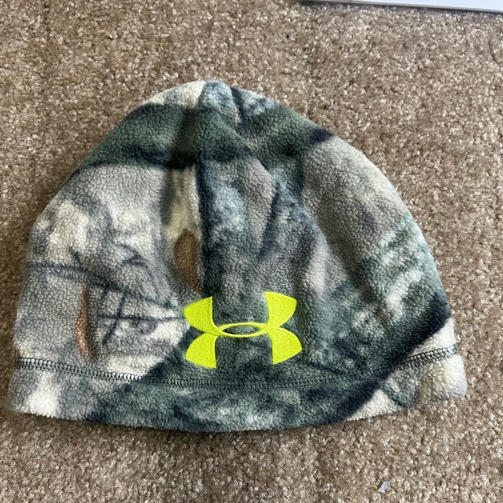 Under Armour Scent Control Fleece Beenie Mossey Oak Ts